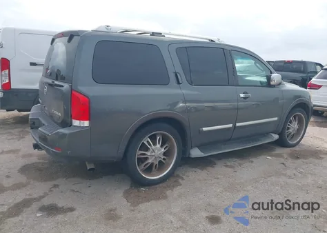 2012 Nissan Armada Platinum из США, поврежденный, VIN 5N1BA0ND8CN605047